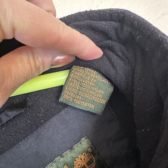 Timberland Weathergear Mens XL Jacket Nylon Black Zip Up Outdoor - Picture 7 of 11